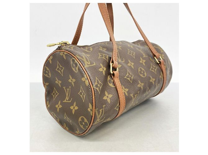 Borsa Louis Vuitton Monogram Papillon 26 Marrone - vista 2