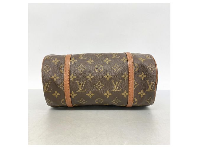 Borsa Louis Vuitton Monogram Papillon 26 Marrone - vista 3