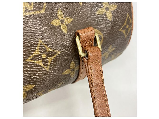 Borsa Louis Vuitton Monogram Papillon 26 Marrone - vista 9