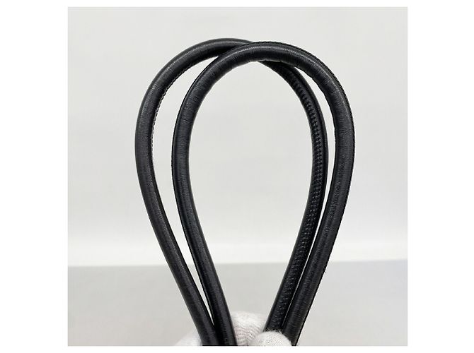 Borsa a tracolla Chanel Cambon in pelle d'agnello Nero - vista 9