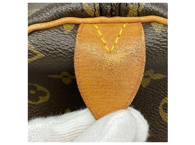 Bolso Boston Louis Vuitton Monogram Keepall 55 Brown Castaño - vista 5