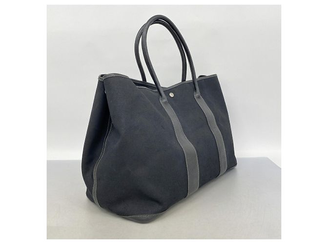 Hermès Borsa Tote Hermes Garden GM Nero - vista 2