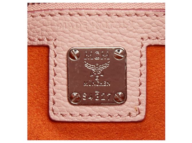 MCM Patricia Hobo Handtasche Pink - Ansicht 13
