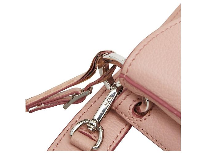 MCM Patricia Hobo Handtasche Pink - Ansicht 8