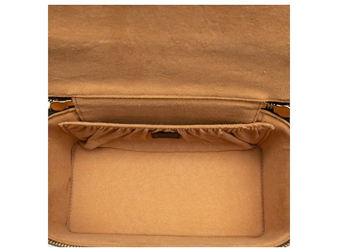 MCM Visetos Vanity Bag Braun Schwarz - Ansicht 4