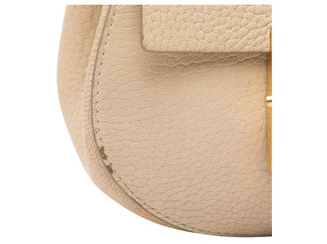 Borsa a tracolla con catena Chloé Drew Beige - vista 4