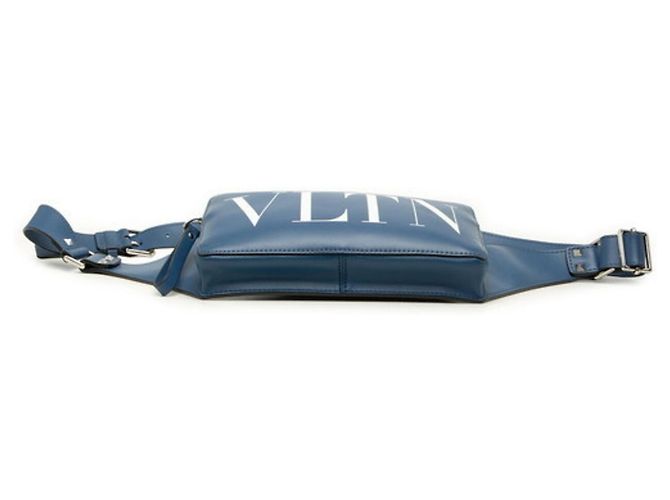 Borsa sling Valentino in pelle blu - vista 3