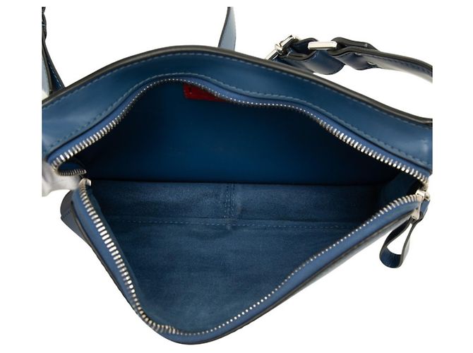 Borsa sling Valentino in pelle blu - vista 4