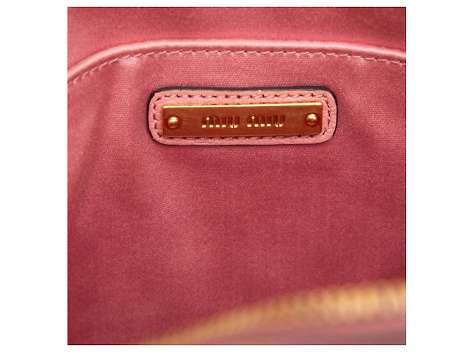 Borsa a tracolla Miu Miu Madras Rosa - vista 5