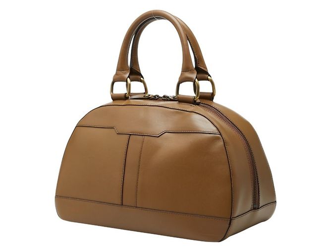 Borsa Burberry Nova Check Marrone - vista 2