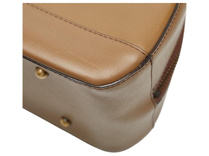 Borsa Burberry Nova Check Marrone - vista 7