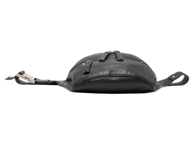 Borsa Body Valentino Rockstud - Pelle Nera Nero - vista 3