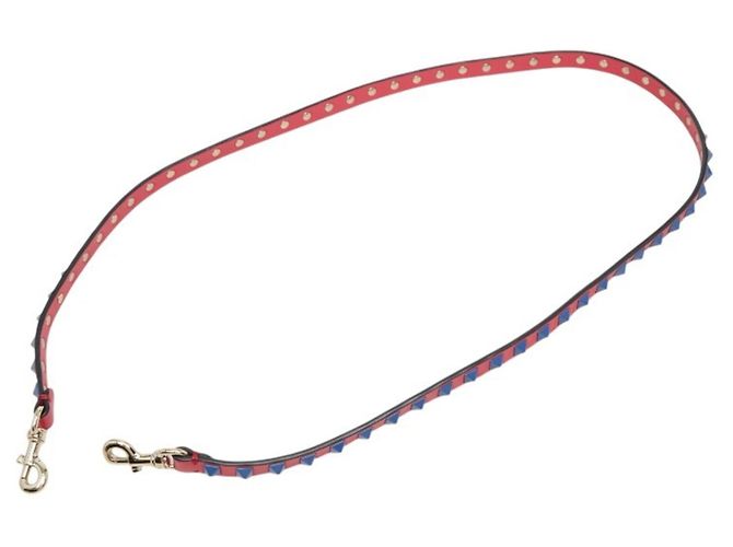 Bolso Tote Valentino Rockstud Azul Beige - vista 11