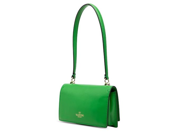 Valentino Rockstud Handtasche Grün - Ansicht 2