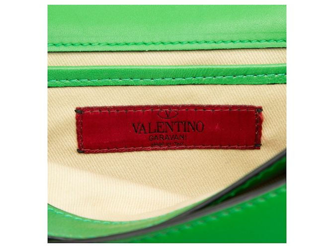 Valentino Rockstud Handtasche Grün - Ansicht 5