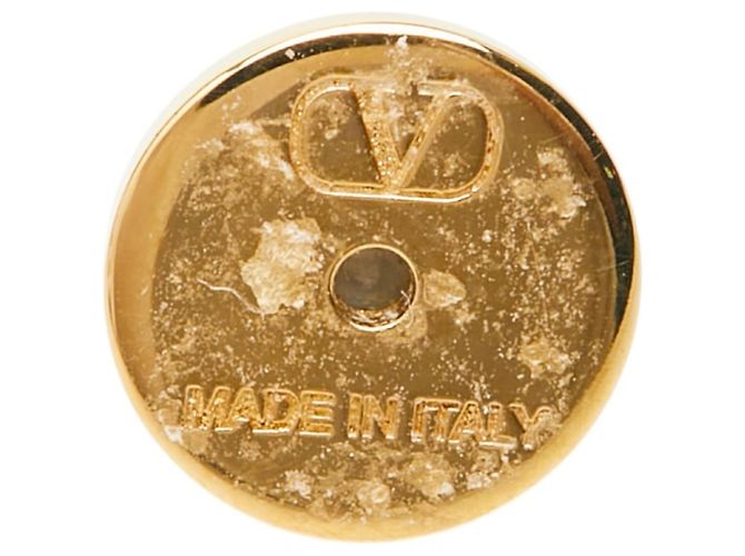 Orecchini a lobo Valentino V-logo Signature D'oro - vista 5