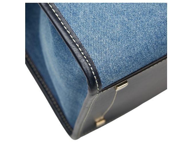 Borsa Tote Jimmy Choo VARENNE Blu - vista 5