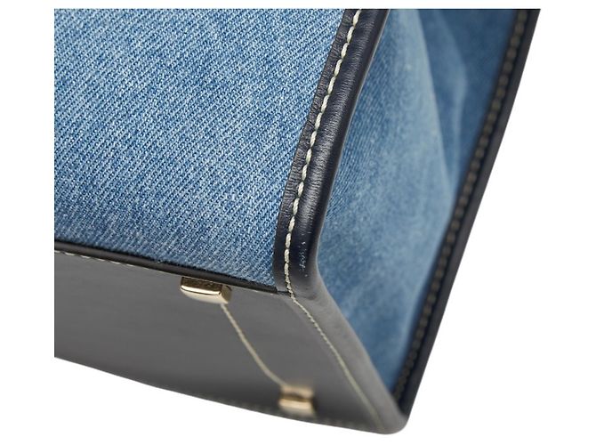 Borsa Tote Jimmy Choo VARENNE Blu - vista 6