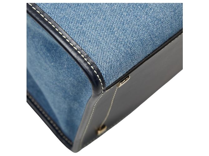 Borsa Tote Jimmy Choo VARENNE Blu - vista 7