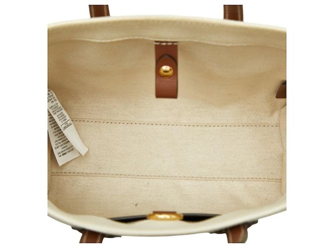 Borsa a mano e a tracolla Burberry Mini Freya Marrone Crudo - vista 8