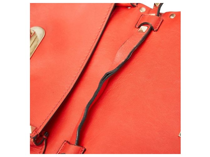 Borsa a tracolla Valentino Rockstud Rosso - vista 9