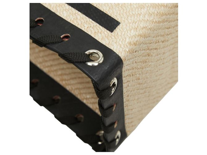 Borsa Cabasace con lacci Christian Louboutin Nero Rosso Beige - vista 7