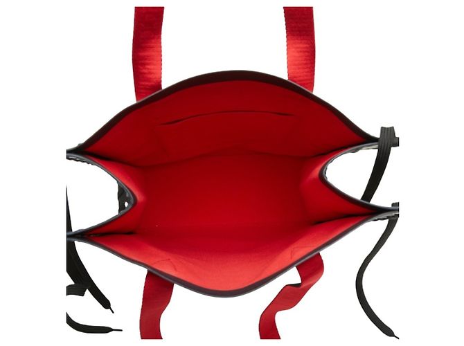 Borsa Cabasace con lacci Christian Louboutin Nero Rosso Beige - vista 8