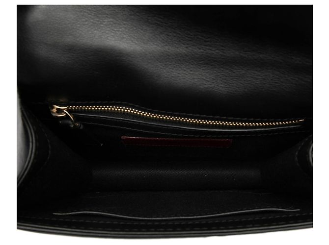 Borsa a tracolla con catena Valentino Rockstud Nero - vista 4