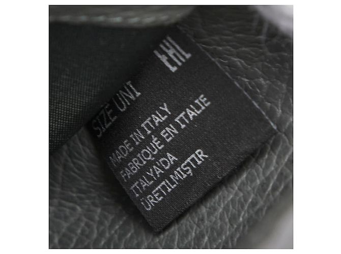 Maison Martin Margiela Cartera tri-fold de cuero gris Maison Margiela Castaño - vista 9