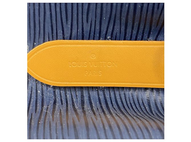 Néonoé Borsa a tracolla Louis Vuitton Epi NeoNoe BB Blu D'oro - vista 5