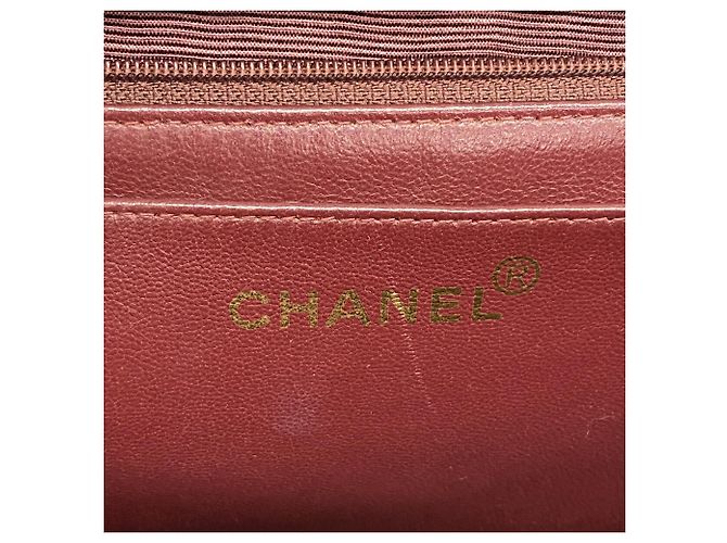 Borsa Chanel Matelassé in pelle d'agnello Nero - vista 5