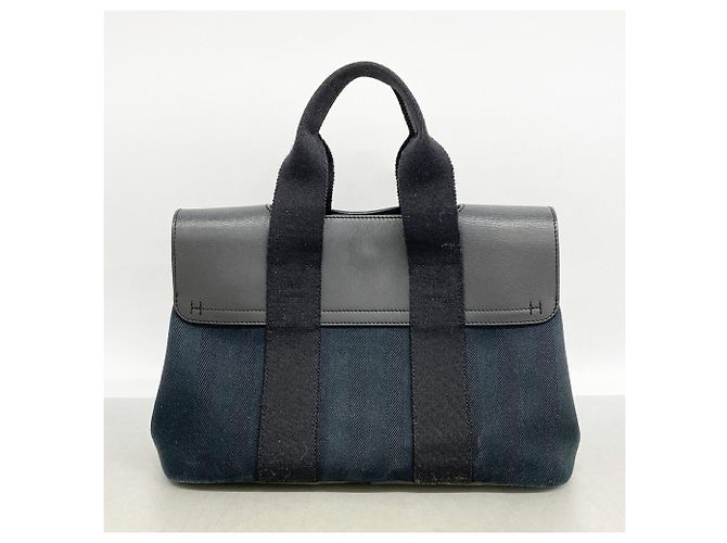 Hermès Sac Cabas Hermes Valparaiso PM Noir - vue 11