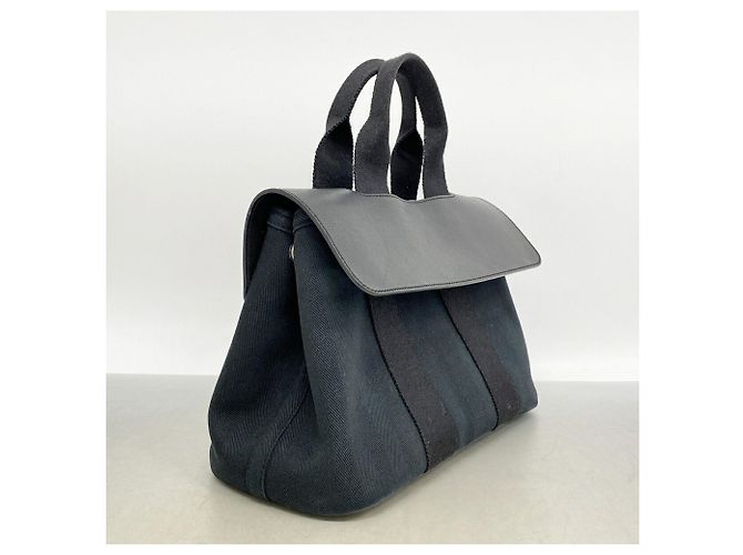 Hermès Sac Cabas Hermes Valparaiso PM Noir - vue 2