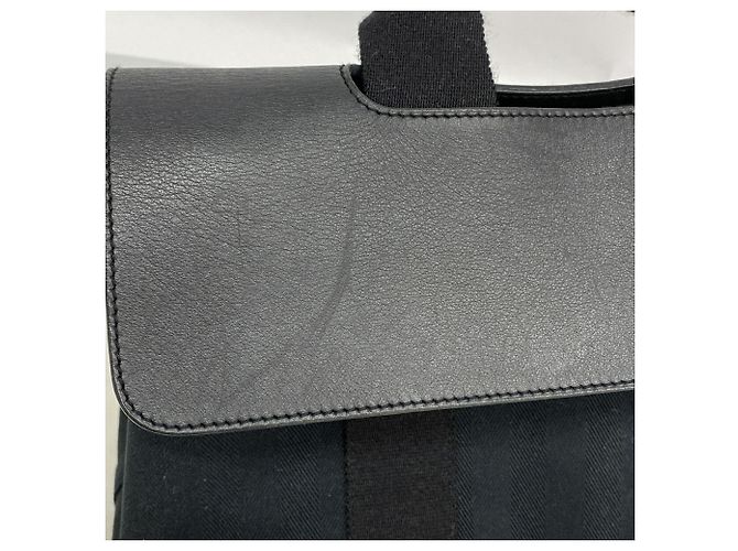 Hermès Sac Cabas Hermes Valparaiso PM Noir - vue 8