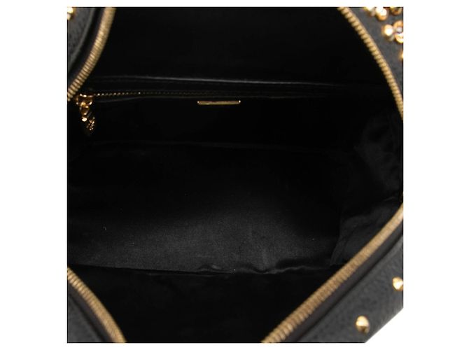 MCM Visetos Studded Backpack Black - view 4