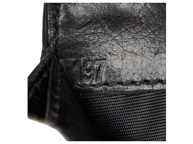 Cartera larga Miu Miu Matelassé Negro - vista 8