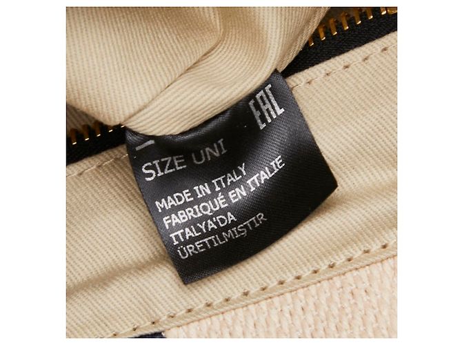 Picca borsa a mano Marni effetto rafia Crudo Blu navy - vista 12