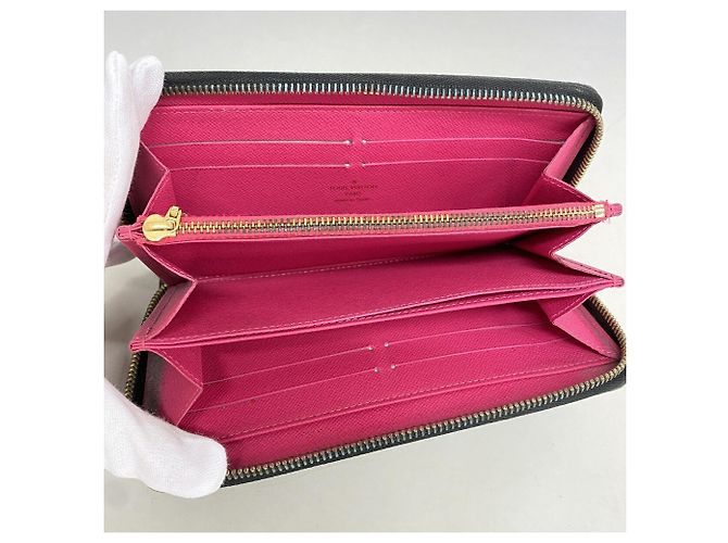 Louis Vuitton Monogram Multicolor Zippy Wallet Black Red - view 3