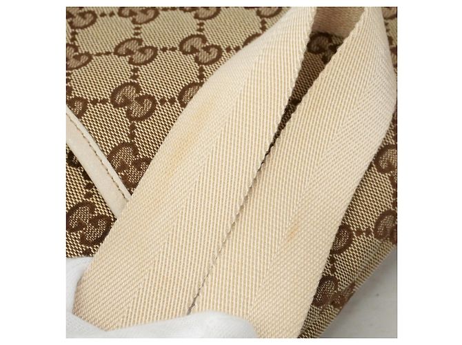 Borsa a tracolla Gucci GG Canvas Beige - vista 9