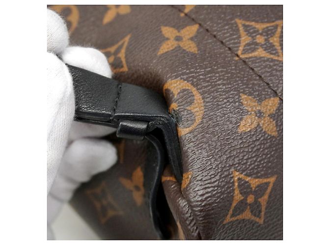 Louis Vuitton Monogram Palm Springs Rucksack PM Braun - Ansicht 8