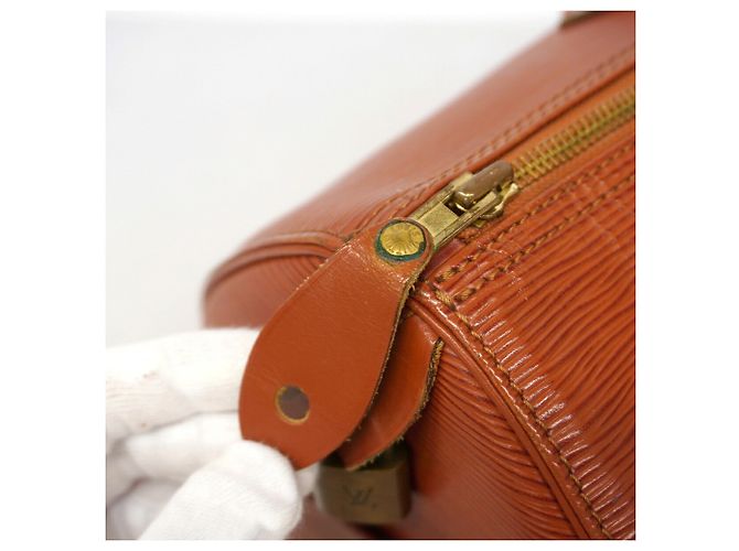 Louis Vuitton Epi Speedy 35 Handtasche Braun - Ansicht 10