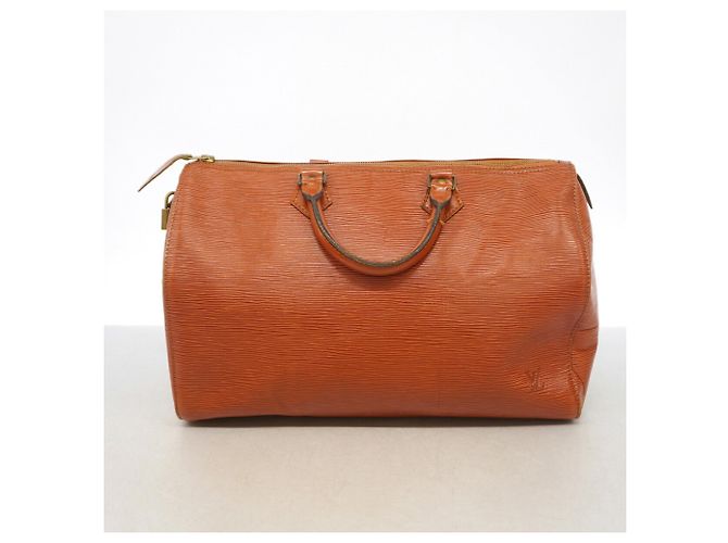 Louis Vuitton Epi Speedy 35 Handtasche Braun - Ansicht 14