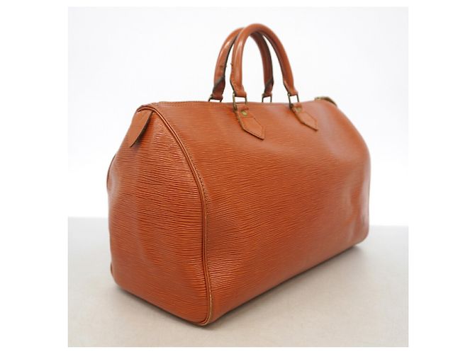 Louis Vuitton Epi Speedy 35 Handtasche Braun - Ansicht 2