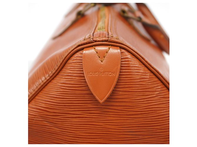 Louis Vuitton Epi Speedy 35 Handtasche Braun - Ansicht 5