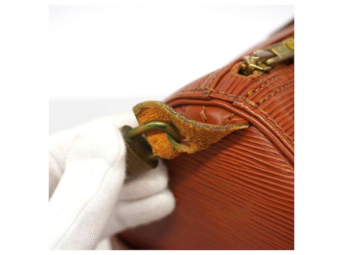 Louis Vuitton Epi Speedy 35 Handtasche Braun - Ansicht 9