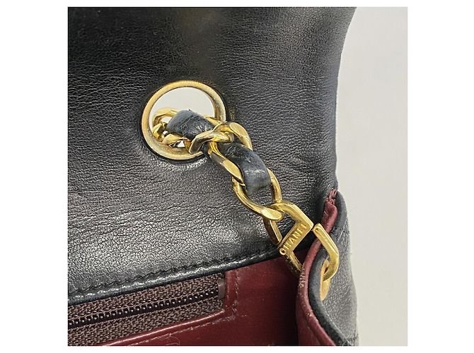 Bolsa de Ombro com Corrente Chanel Matelassé Preto - vista 11