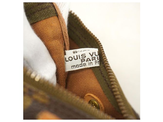 Bolso de mano Louis Vuitton Monogram Mini Speedy Castaño - vista 5