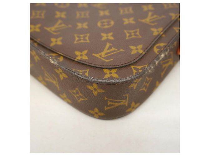 Sac à épaule Louis Vuitton Monogram Saint Cloud GM Marron - vue 10