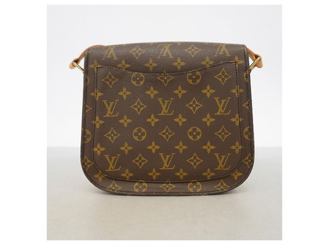 Sac à épaule Louis Vuitton Monogram Saint Cloud GM Marron - vue 11
