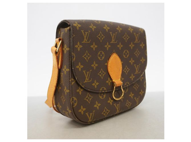 Sac à épaule Louis Vuitton Monogram Saint Cloud GM Marron - vue 2